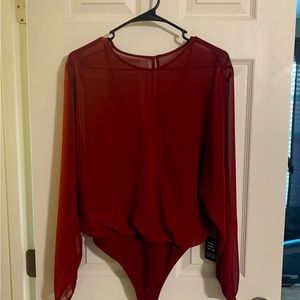 Express sheer bodysuit